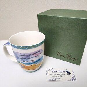 Blue Heron Fine Gifts Cape Shore Collectible Coffee Mug NEW RARE COLLECTIBLE